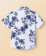 Load image into Gallery viewer, Cotton Floral Printed Half Sleeves Shirt