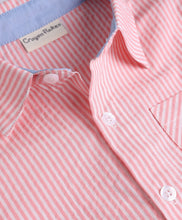 Load image into Gallery viewer, Cotton Striped Printed Half Sleeves Shirt