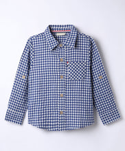 Load image into Gallery viewer, Cotton Seer Sucker Checkered Full Sleeves Shirt