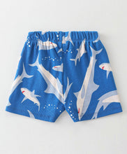 Load image into Gallery viewer, Whales Printed Tshirt Short Co-ord Set
