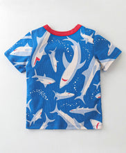 Load image into Gallery viewer, Whales Printed Tshirt Short Co-ord Set
