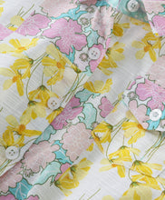 Load image into Gallery viewer, Floral Printed Crop Shirt Palazzo Set