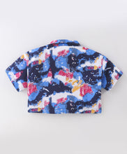 Load image into Gallery viewer, Tue and Dye Printed Crop Shirt Palazzo Set