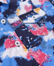 Load image into Gallery viewer, Tue and Dye Printed Crop Shirt Palazzo Set