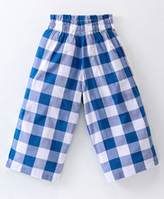 Load image into Gallery viewer, Checkered Printed Straped Top Palazzo Co-ord Set