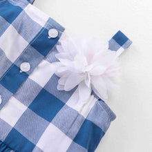 Load image into Gallery viewer, Checkered Printed Straped Top Palazzo Co-ord Set
