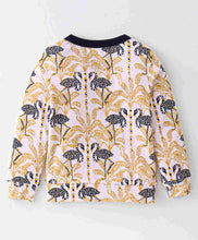 Load image into Gallery viewer, Flamingo Printed Top with Coordinating Joggers Set