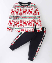 Load image into Gallery viewer, Jacquard Printed Top with Coordinating Joggers Set