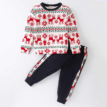 Load image into Gallery viewer, Jacquard Printed Top with Coordinating Joggers Set