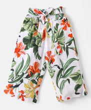 Load image into Gallery viewer, Floral Printed Frilled Top Palazzo Co-ord Set
