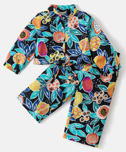 Load image into Gallery viewer, Fruits Printed Shirt Palazzo Co-ord Set
