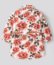 Load image into Gallery viewer, Floral Printed Full Sleeves Long Shirt Legging Set