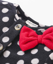 Load image into Gallery viewer, Polka Dots Printed Crop Cardigan Skirt Set