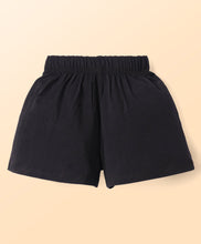 Load image into Gallery viewer, Floral Frilled Top Solid Shorts Set