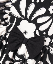 Load image into Gallery viewer, Floral Frilled Top Solid Shorts Set