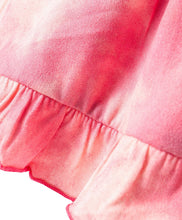 Load image into Gallery viewer, Tie and Dye Frilled Top Floral Short Set