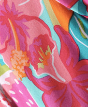 Load image into Gallery viewer, Floral Printed Crop Shirt Belted Palazzo Set