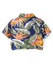 Load image into Gallery viewer, Floral Printed Crop Shirt Belted Palazzo Set