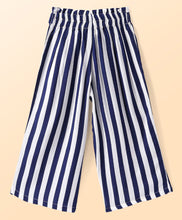 Load image into Gallery viewer, Striped Crop Shirt Belted Palazzo Set