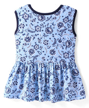 Load image into Gallery viewer, Floral printed Frilled Top Solid Short Set