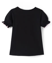 Load image into Gallery viewer, Solid Frilled Top Polka Belted Palazzo Set
