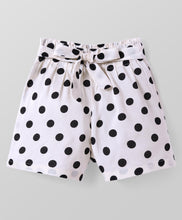 Load image into Gallery viewer, Solid 3 Layered Strap Top Polka Belted Short Set
