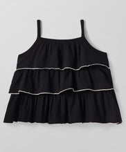 Load image into Gallery viewer, Solid 3 Layered Strap Top Polka Belted Short Set
