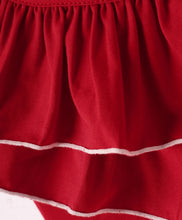 Load image into Gallery viewer, One Shoulder Frilled Crop Top Abstract Belted Palazzo Set

