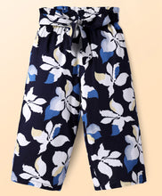 Load image into Gallery viewer, Floral Printed Crop Shirt Belted Palazzo Co-ord Set
