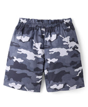 Load image into Gallery viewer, Solid Half Sleeves Tshirt Camouflage Pockets Short Cotton Set