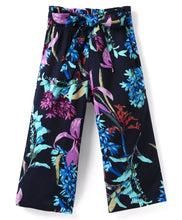 Load image into Gallery viewer, Floral Printed Straped Top Belted Palazzo Co-ord Set
