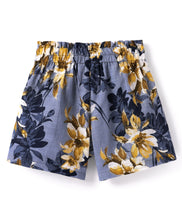 Load image into Gallery viewer, Floral Printed Crop Shirt Short Co-ord Cotton Set

