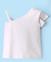 Load image into Gallery viewer, Solid Layered Single Shoulder Top Short Set

