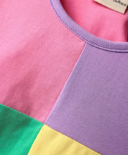 Load image into Gallery viewer, Solid Color Block Top Skort Set
