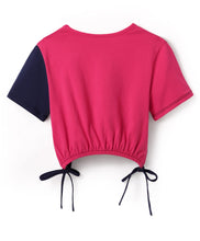 Load image into Gallery viewer, Solid Colour Block Cotton Top and Jogger Set
