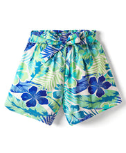 Load image into Gallery viewer, Floral Printed Peter Pan Collar Shirt and Short Set
