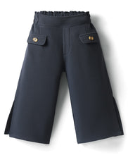 Load image into Gallery viewer, Solid Shirt with Palazzo Co-ord Set - Navy
