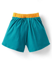 Load image into Gallery viewer, Solid Color Block Top Skort Set - Yellow
