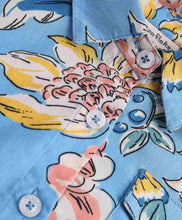 Load image into Gallery viewer, Floral Printed Crop Collar Top Belted Palazzo Set