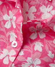 Load image into Gallery viewer, Floral Crop Shirt and Belted Short Cotton Set
