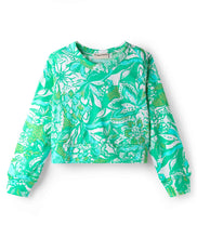 Load image into Gallery viewer, Floral Printed Cotton Crop Top and Pant Set