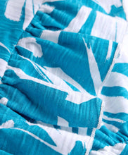 Load image into Gallery viewer, Abstract Printed Frilled Crop Top and Pant Cotton Co-ord Set
