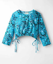 Load image into Gallery viewer, Floral Printed Crop Top and Pant Cotton Set
