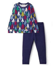 Load image into Gallery viewer, Forest Printed Full Sleeves Tshirt Leggings Set
