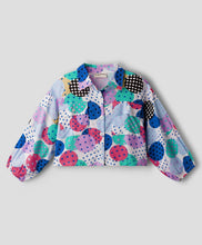 Load image into Gallery viewer, Polka Shirt Style Crop Top Belted Palazzo Co-ord Set

