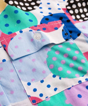 Load image into Gallery viewer, Polka Shirt Style Crop Top Belted Palazzo Co-ord Set