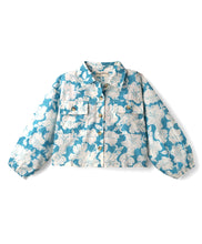 Load image into Gallery viewer, Floral Printed Collar Top with Culotte Pant Set