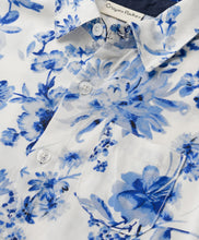Load image into Gallery viewer, Floral Printed Shirt and Waffle Knit Pant Set