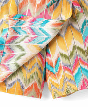 Load image into Gallery viewer, Cotton Spandex Solid Top and Zig Zag Skort Set