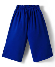 Load image into Gallery viewer, Butterfly Printed Woven Top and Waffle Culotte Pant Set
